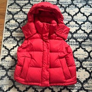 Red Lululemon Puffer Vest Size 2